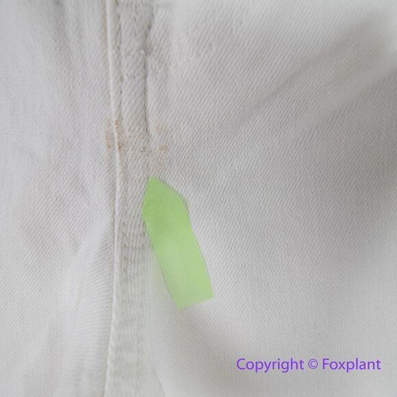 NEW Madewell The Perfect Vintage Wide-Leg Crop Jean‎ Tile White, 27 - Picture 9 of 16